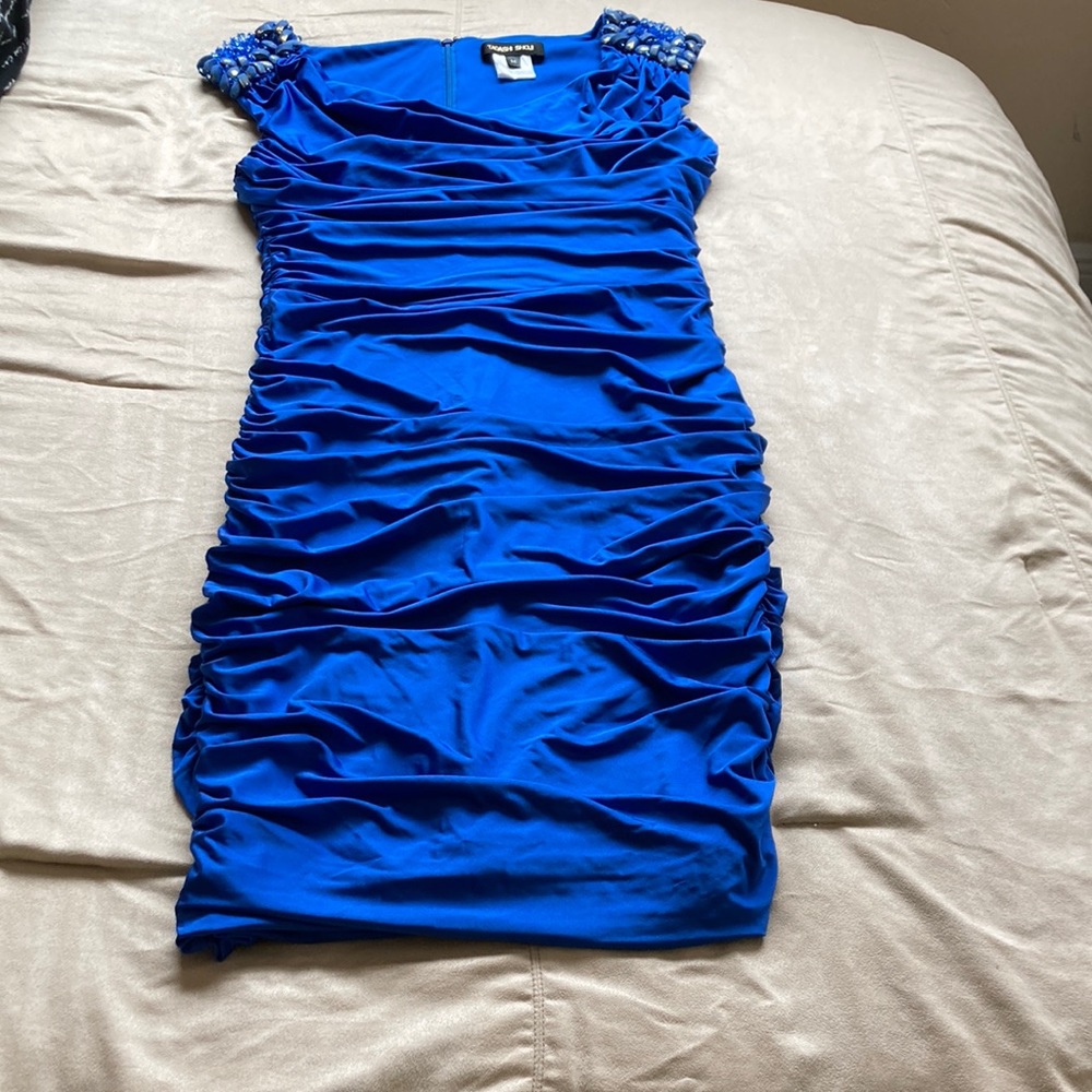 Blue dress from Tadashi Shoji size m